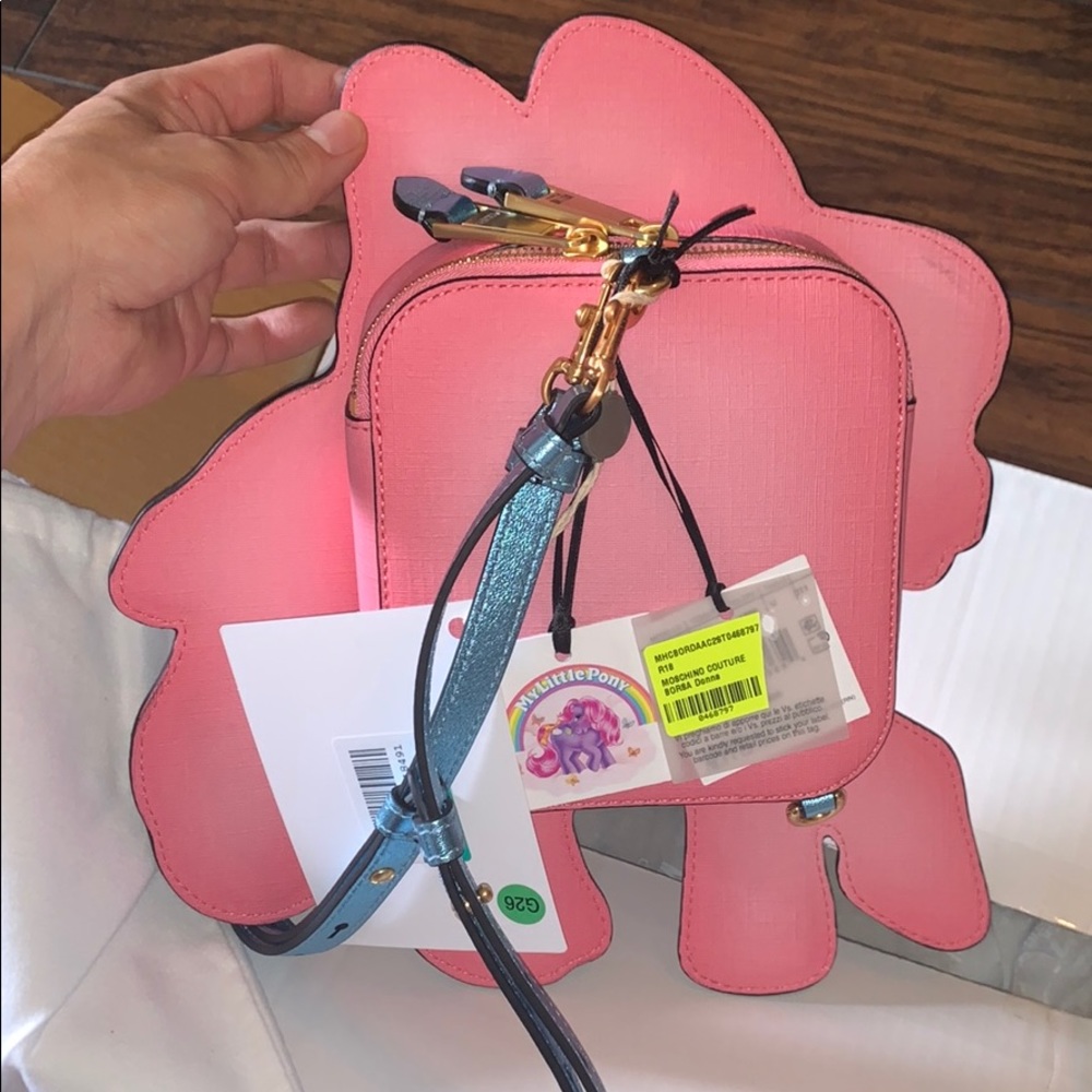 Moschino x My Little Pony runway rare pink fantasia  backpack - Picture 9 of 16